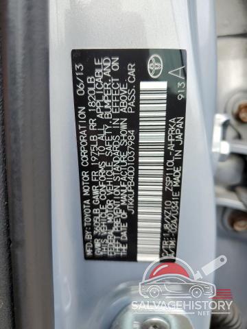 JTKKUPB40D1037984 2013 TOYOTA SCION photo no. 12