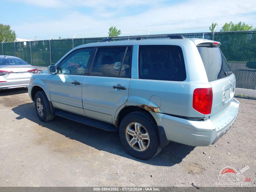 2HKYF18433H534762 2003 HONDA PILOT photo no. 3