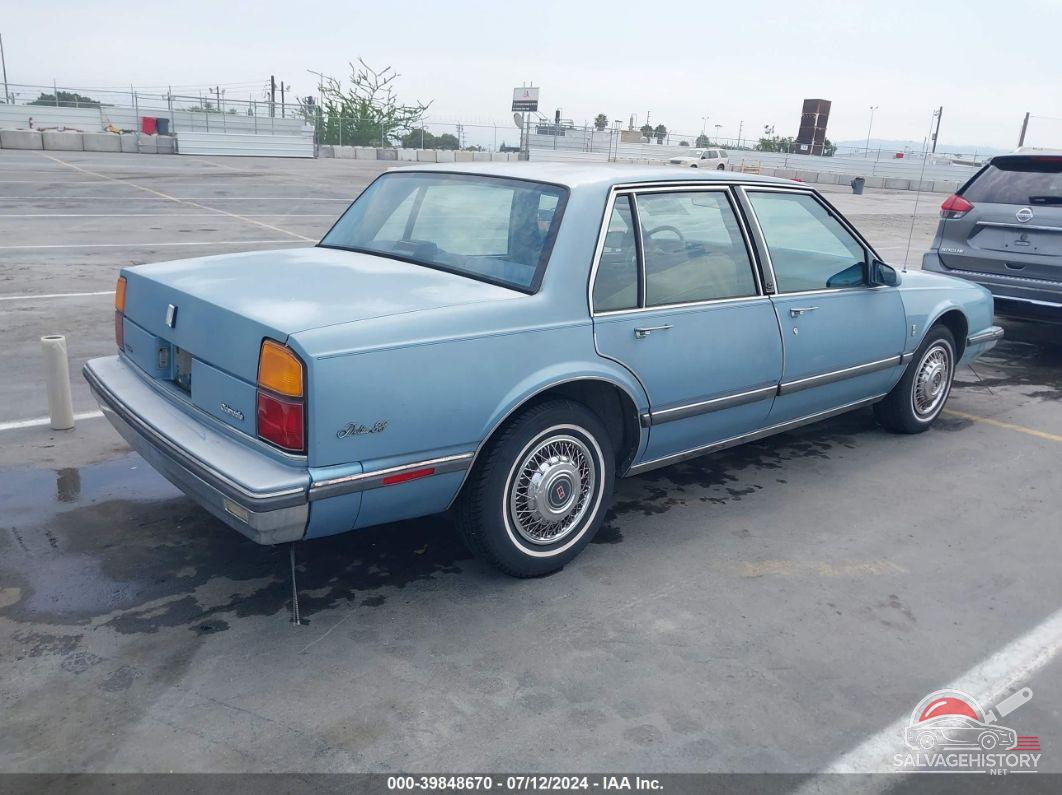 1G3HY6935G1819991 1986 OLDSMOBILE EIGHTY EIGHT photo no. 4