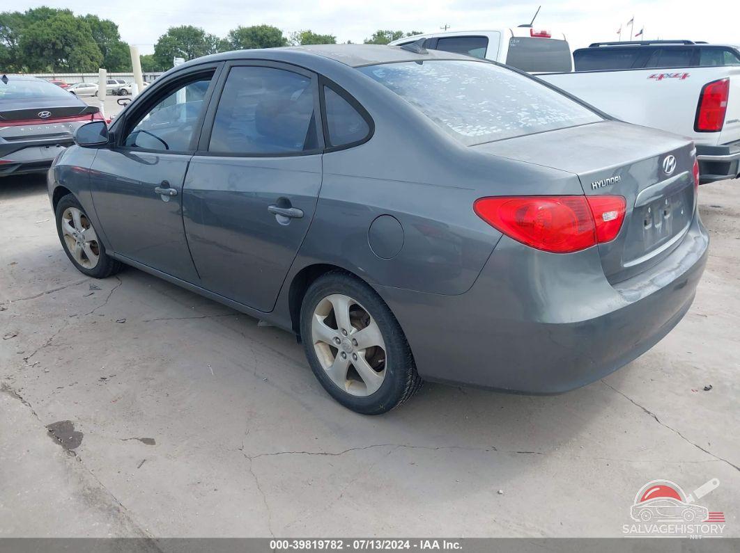 KMHDU46D99U665262 2009 HYUNDAI ELANTRA photo no. 3