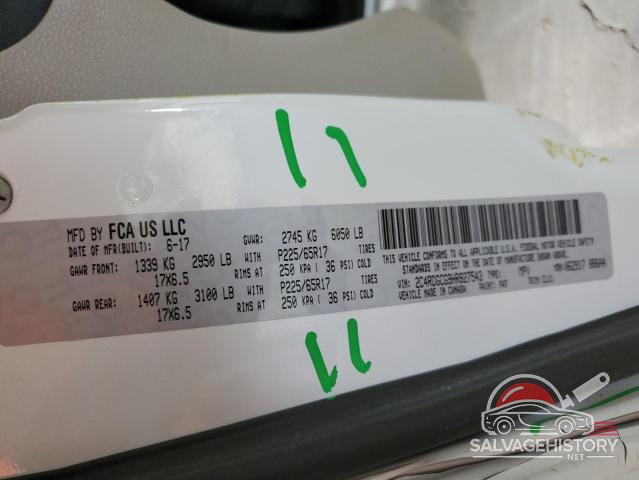 2C4RDGCG9HR827543 2017 DODGE CARAVAN photo no. 13