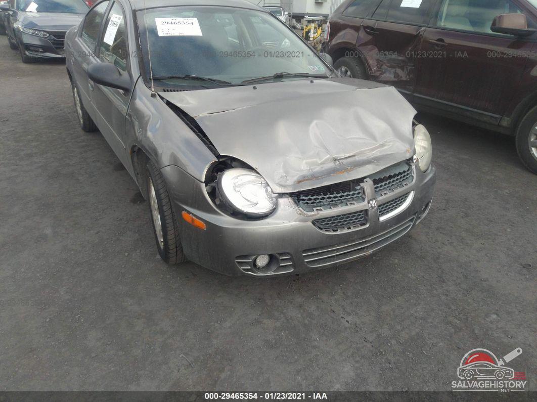 1B3ES56C85D267919 2005 DODGE NEON photo no. 6