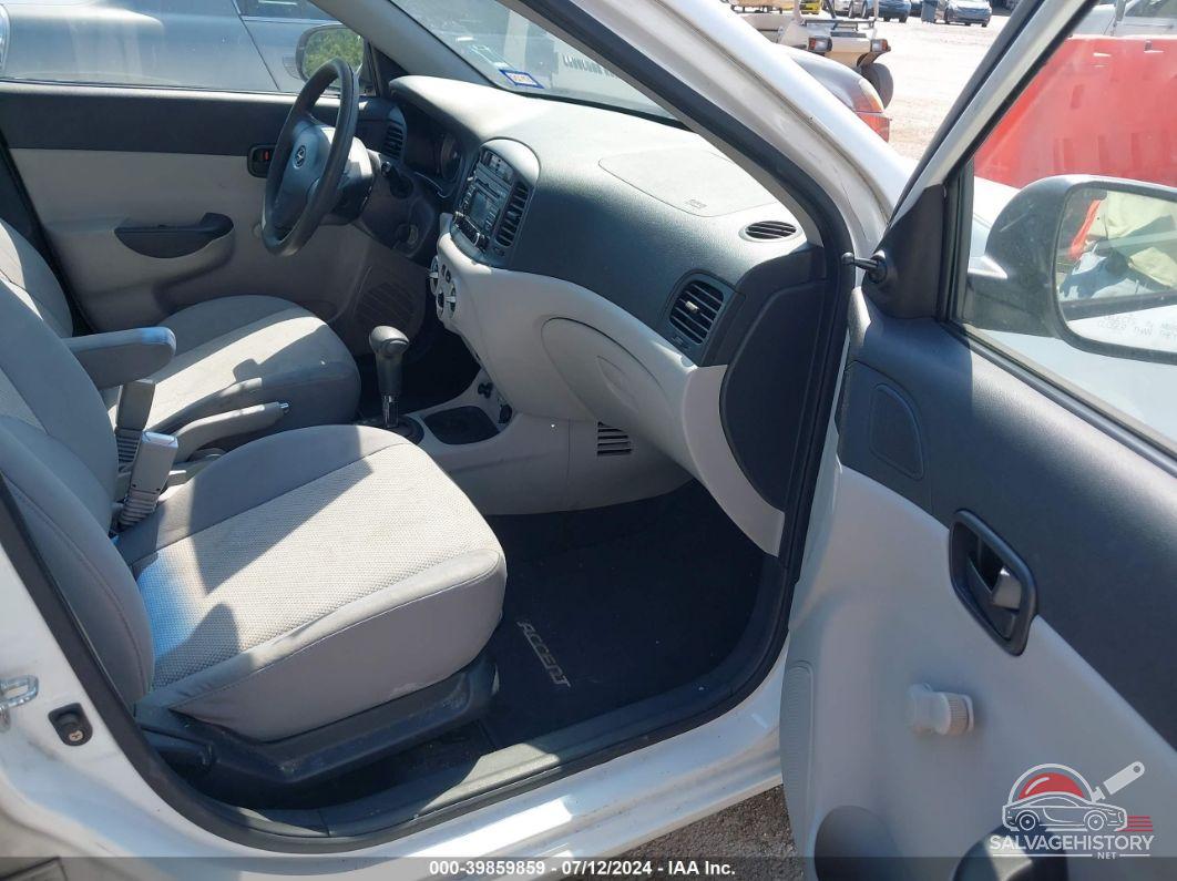 KMHCN4AC6AU530672 2010 HYUNDAI ACCENT photo no. 5