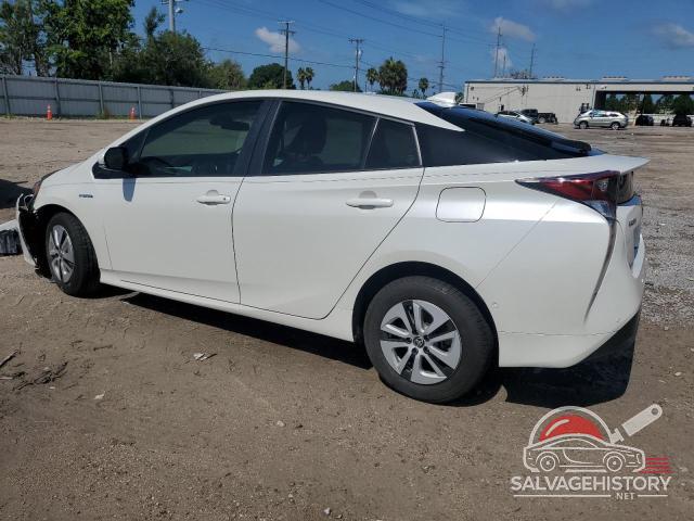 JTDKARFU7J3552521 2018 TOYOTA PRIUS photo no. 2