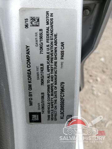 KL8CB6S92FC796479 2015 CHEVROLET SPARK photo no. 13