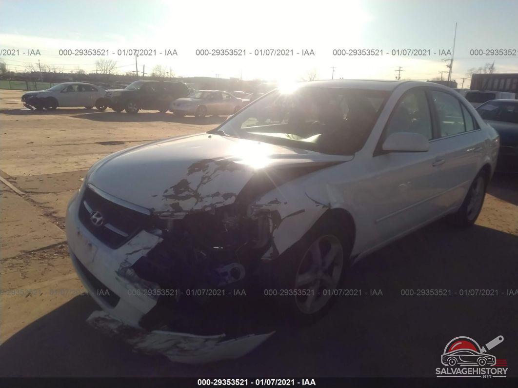 5NPEU46F87H201381 2007 HYUNDAI SONATA photo no. 2