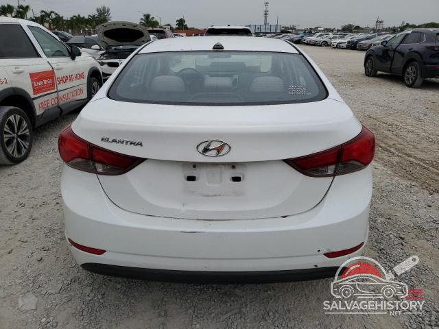 5NPDH4AE7GH676535 2016 HYUNDAI ELANTRA photo no. 6