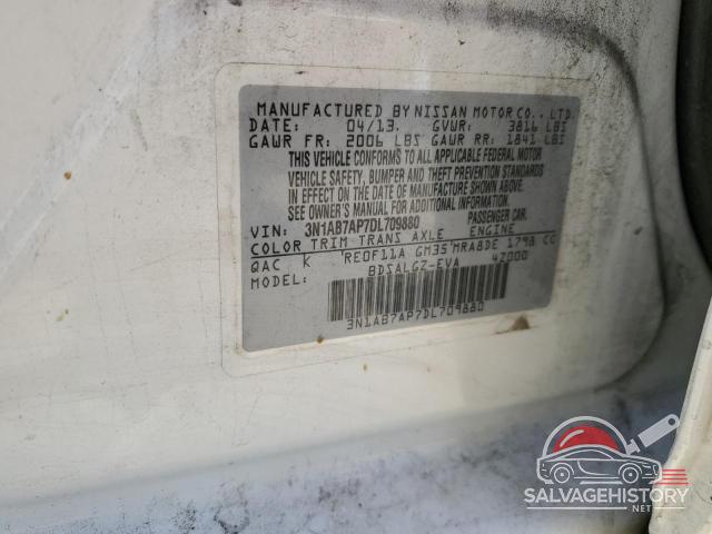 3N1AB7AP7DL709880 2013 NISSAN SENTRA photo no. 12