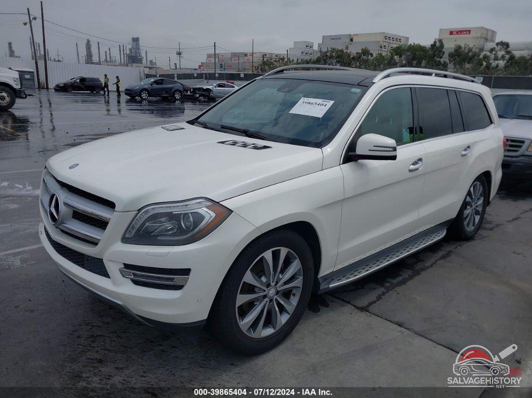 4JGDF7CE2EA317131 2014 MERCEDES-BENZ GL 450 photo no. 2