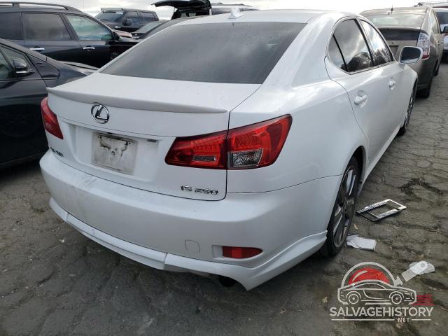 JTHBK262X85078807 2008 LEXUS IS photo no. 3