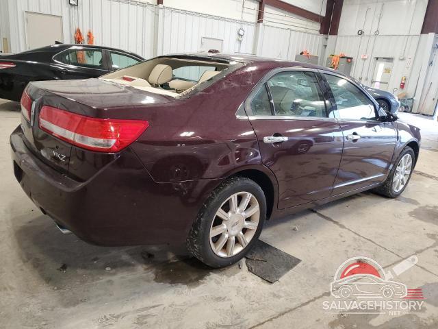 3LNHL2GC2BR768485 2011 LINCOLN MKZ photo no. 3