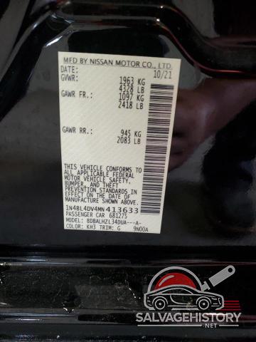 1N4BL4DV4MN413633 2021 NISSAN ALTIMA photo no. 13