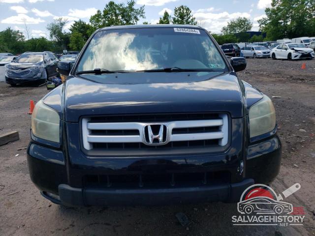2HKYF18676H558438 2006 HONDA PILOT photo no. 5