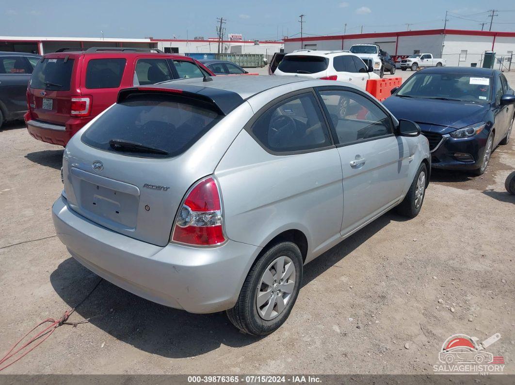 KMHCM36C38U103532 2008 HYUNDAI ACCENT photo no. 4