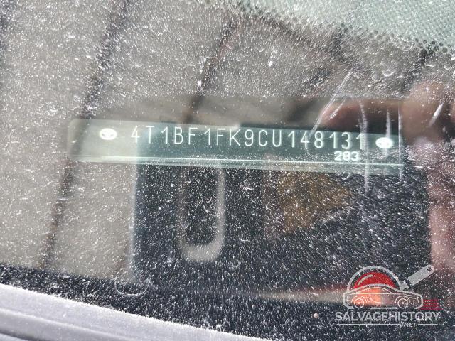 4T1BF1FK9CU148131 2012 TOYOTA CAMRY photo no. 12