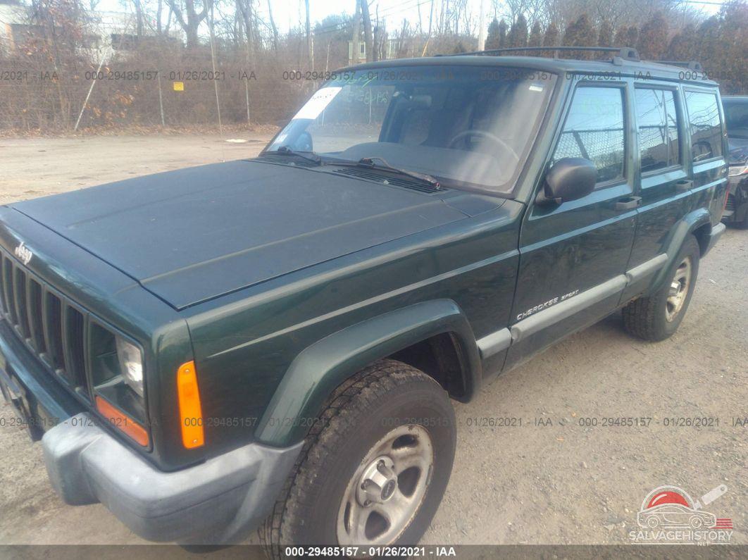 1J4FF68S7XL593604 1999 JEEP CHEROKEE photo no. 2