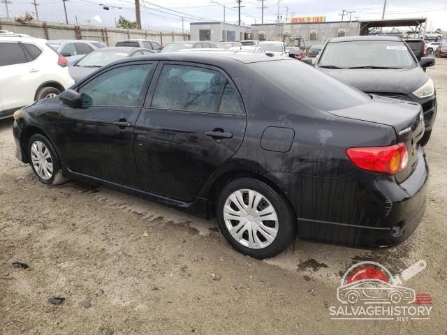 1NXBU40E09Z104036 2009 TOYOTA COROLLA BA photo no. 2