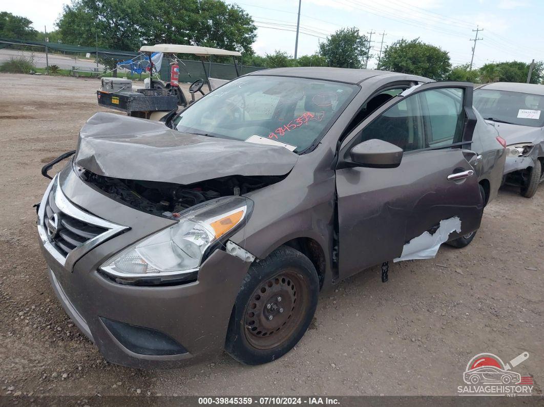 3N1CN7AP9GL808883 2016 NISSAN VERSA photo no. 2