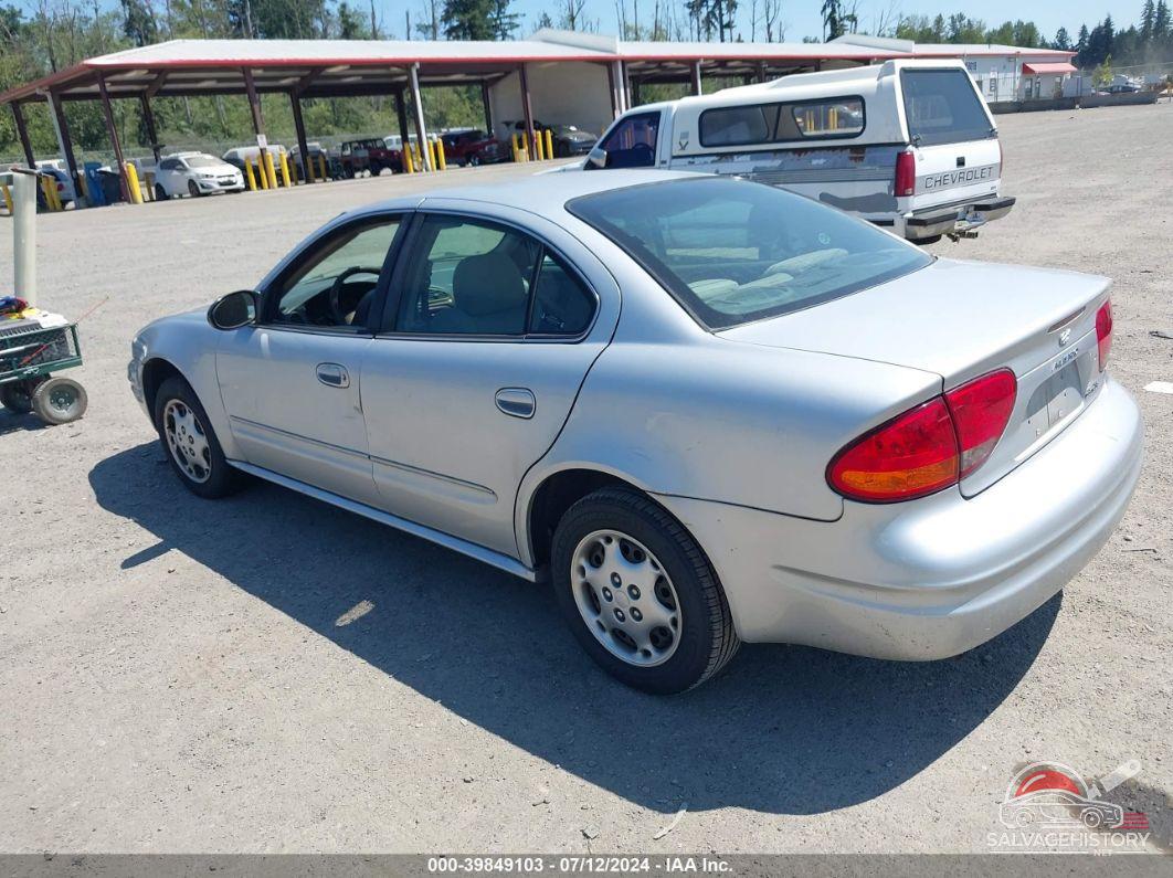 1G3NK52F02C260785 2002 OLDSMOBILE ALERO photo no. 3