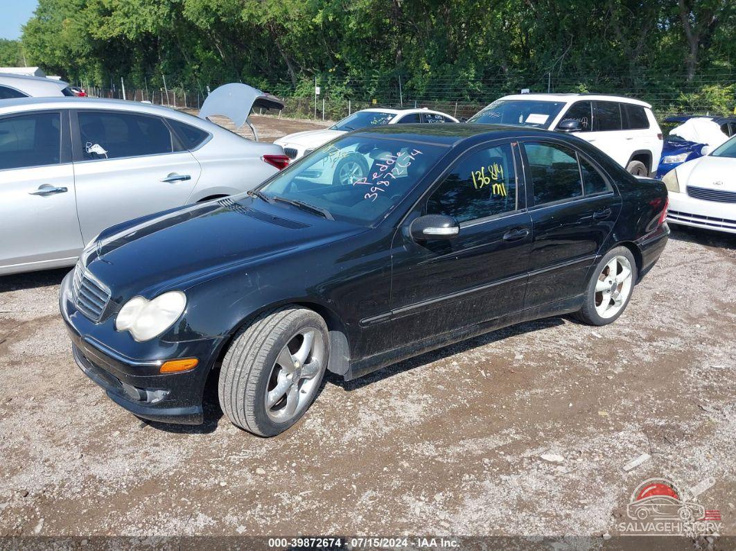 WDBRF52HX6F750760 2006 MERCEDES-BENZ C 230 photo no. 2