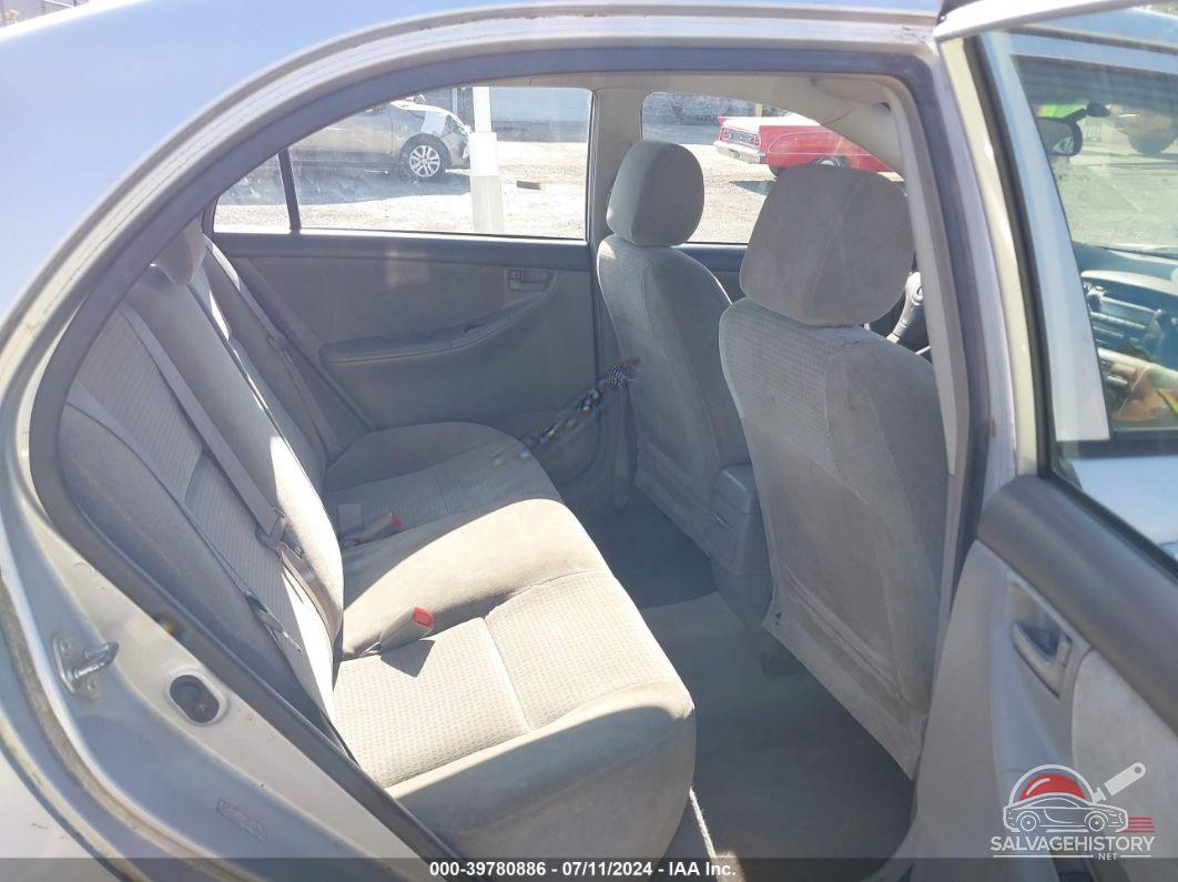 1NXBR32E65Z368560 2005 TOYOTA COROLLA photo no. 8