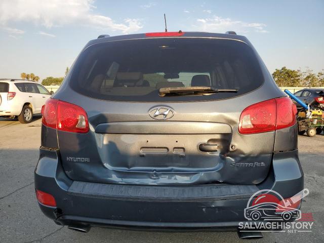 5NMSG13D87H090548 2007 HYUNDAI SANTA FE photo no. 6