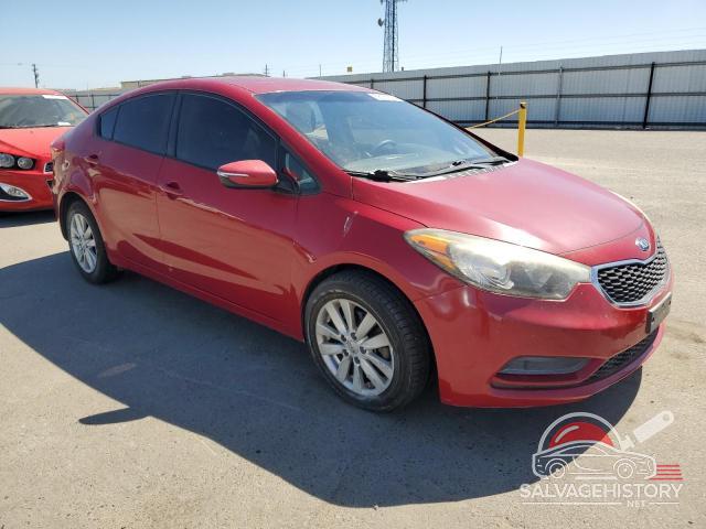 KNAFX4A62E5240027 2014 KIA FORTE photo no. 4