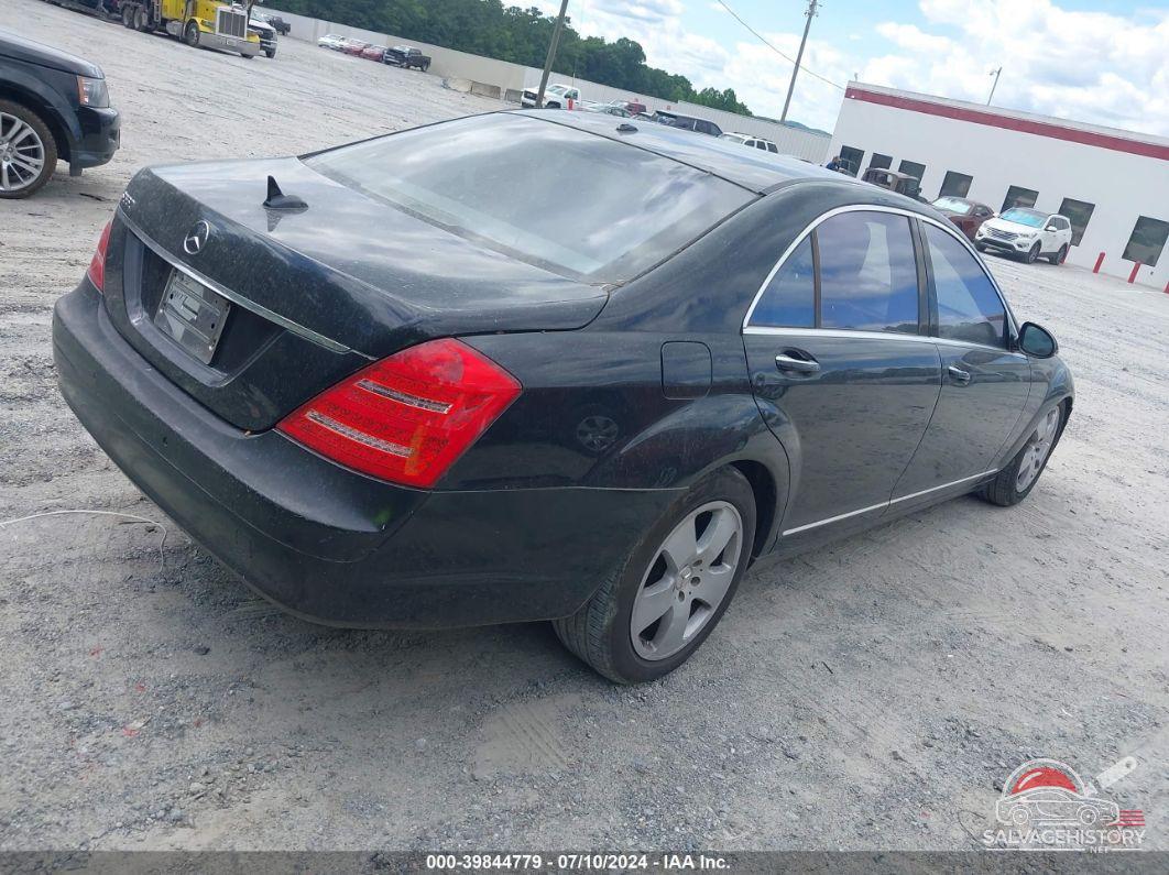 WDDNG71X07A017977 2007 MERCEDES-BENZ S 550 photo no. 4