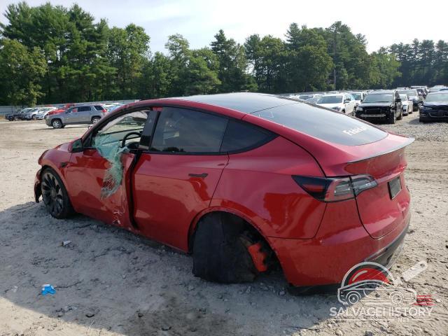 7SAYGDEF6NF340641 2022 TESLA MODEL Y photo no. 2