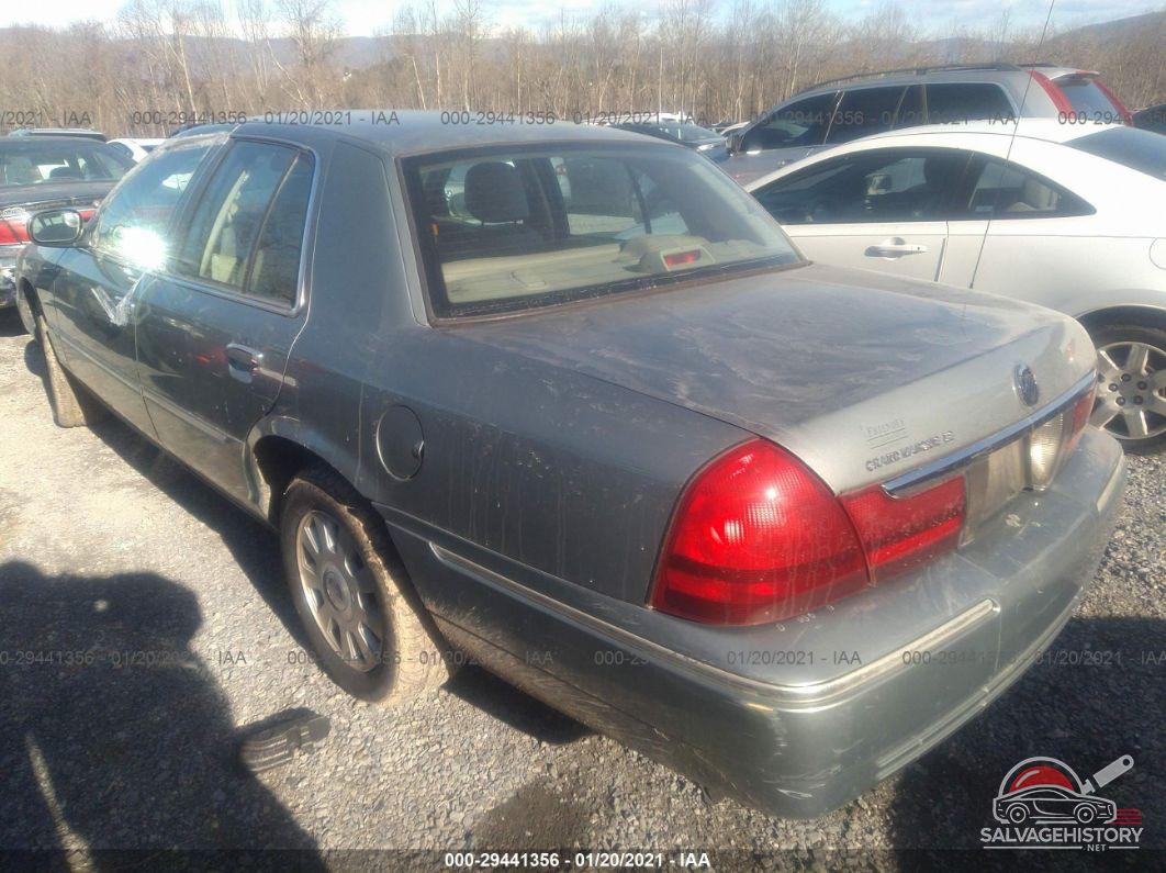 2MEFM75W05X618561 2005 MERCURY GRAND MARQUIS photo no. 3