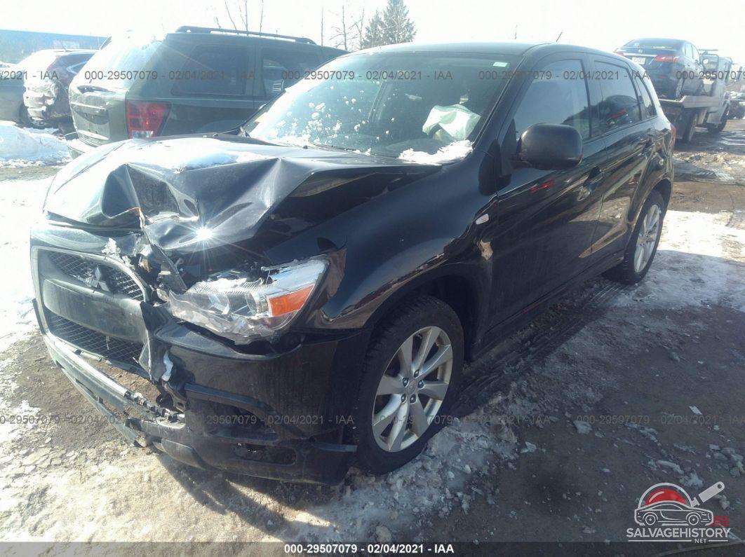 JA4AR4AU9CZ008482 2012 MITSUBISHI OUTLANDER SPORT photo no. 2