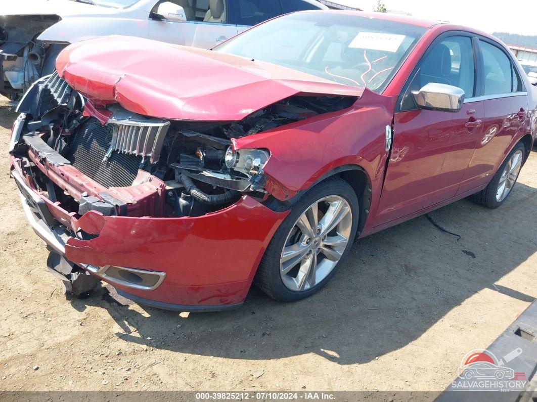 3LNHL2JC2AR626516 2010 LINCOLN MKZ photo no. 2