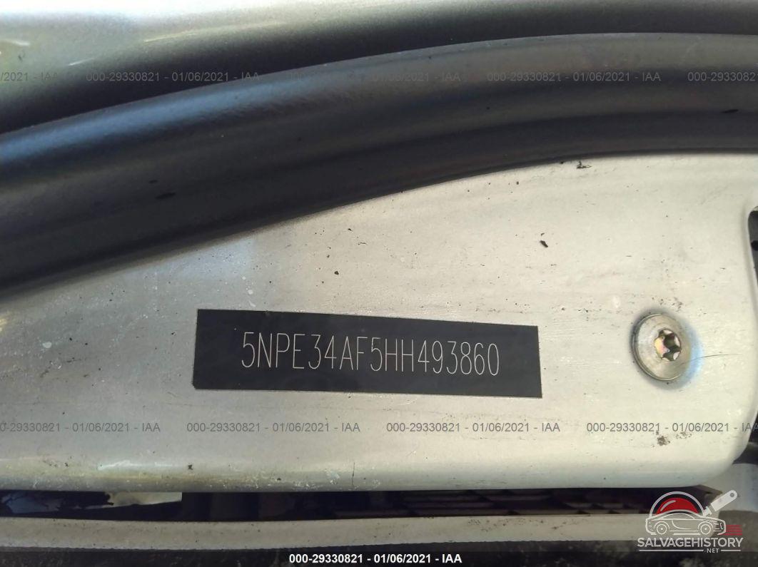 5NPE34AF5HH493860 2017 HYUNDAI SONATA photo no. 9