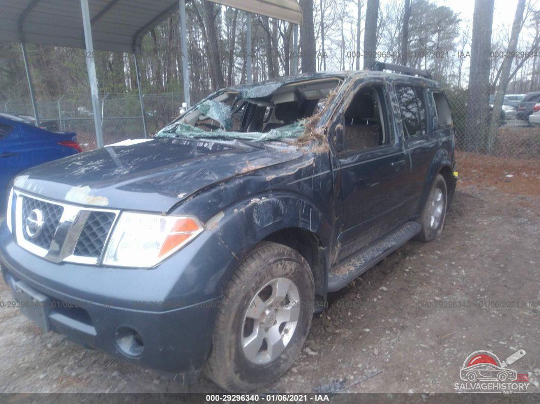 5N1AR18U96C666090 2006 NISSAN PATHFINDER photo no. 2