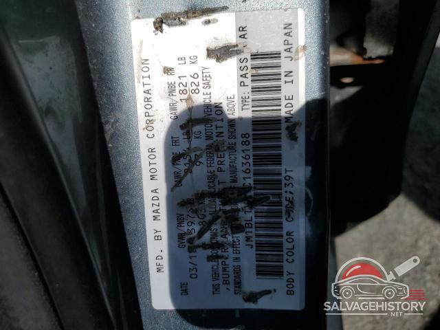 JM1BL1V87C1636188 2012 MAZDA 3 photo no. 12