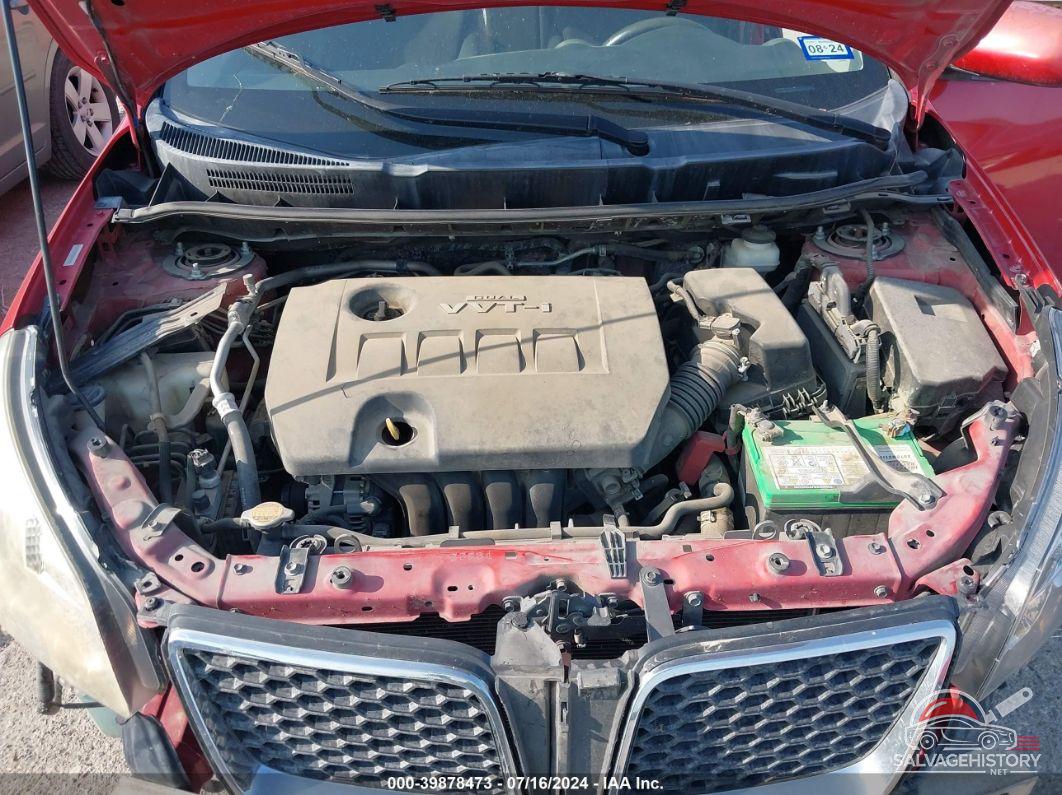 5Y2SP6E84AZ420041 2010 PONTIAC VIBE photo no. 10