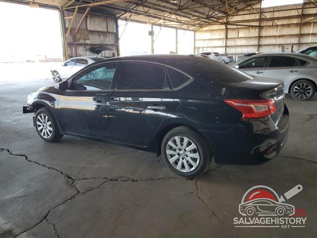 3N1AB7AP3HL702205 2017 NISSAN SENTRA photo no. 2