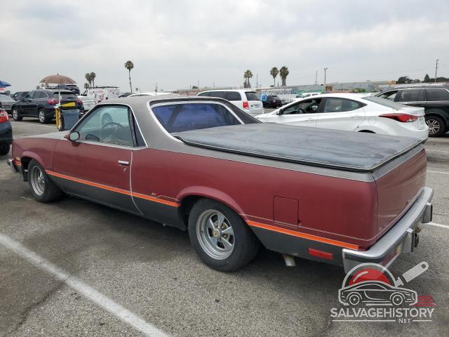 1GCCW80H9DR205558 1983 CHEVROLET EL CAMINO photo no. 2