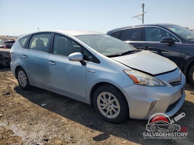 JTDZN3EUXC3149797 2012 TOYOTA PRIUS photo no. 4