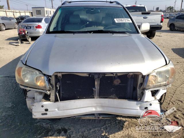 JTEDP21A550067017 2005 TOYOTA HIGHLANDER photo no. 5