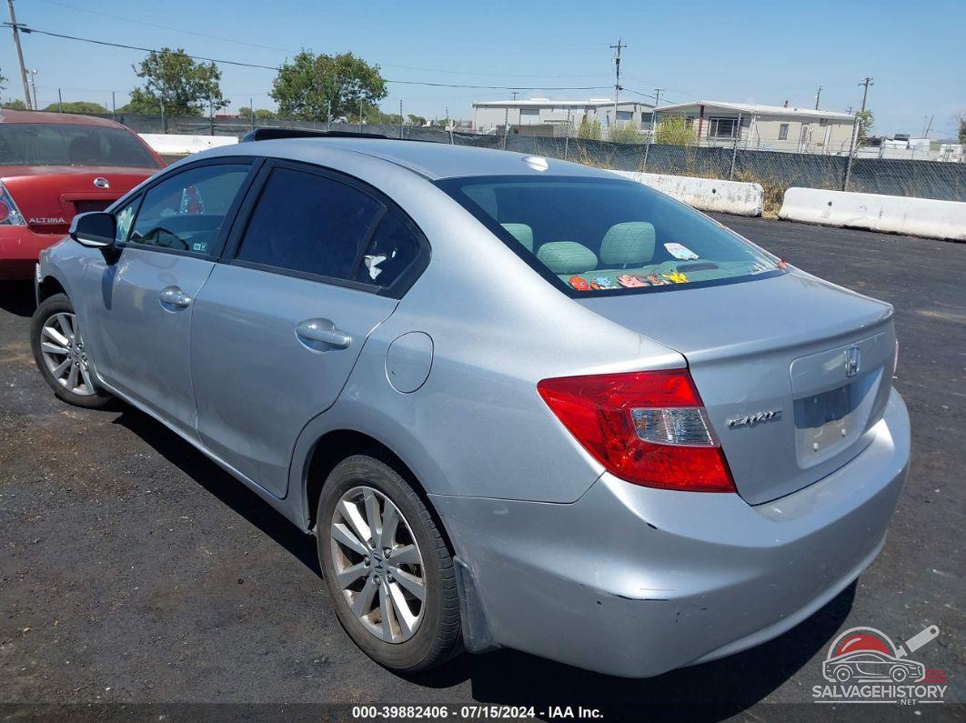 19XFB2F86CE333537 2012 HONDA CIVIC photo no. 3