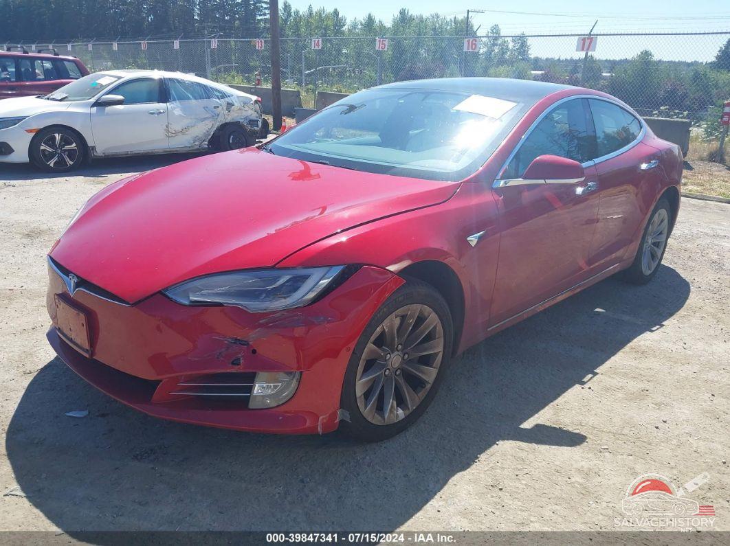 5YJSA1E29JF262575 2018 TESLA MODEL S photo no. 2