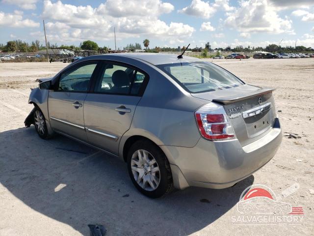 3N1AB6AP7CL621985 2012 NISSAN SENTRA photo no. 3