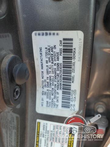 1NXBR32E86Z583035 2006 TOYOTA COROLLA photo no. 12