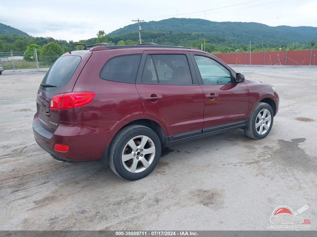 5NMSH13E67H091770 2007 HYUNDAI SANTA FE photo no. 4