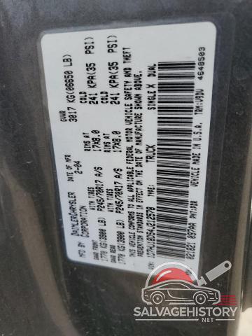 1D7HU18D54J212578 2004 DODGE RAM 1500 photo no. 12