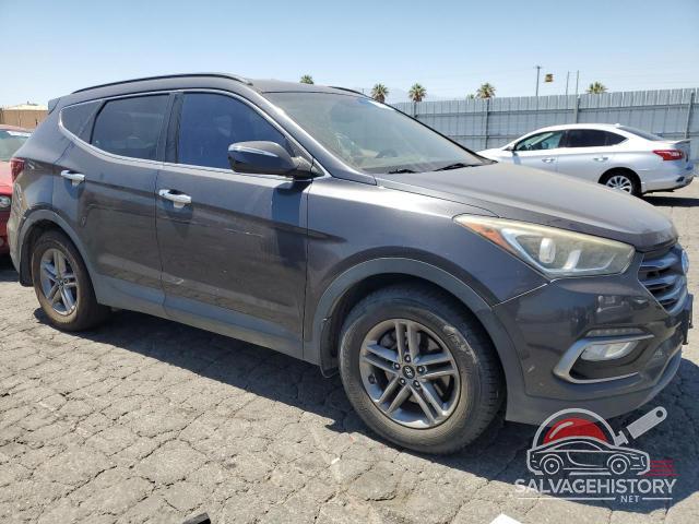 5XYZU3LB3JG504502 2018 HYUNDAI SANTA FE photo no. 4