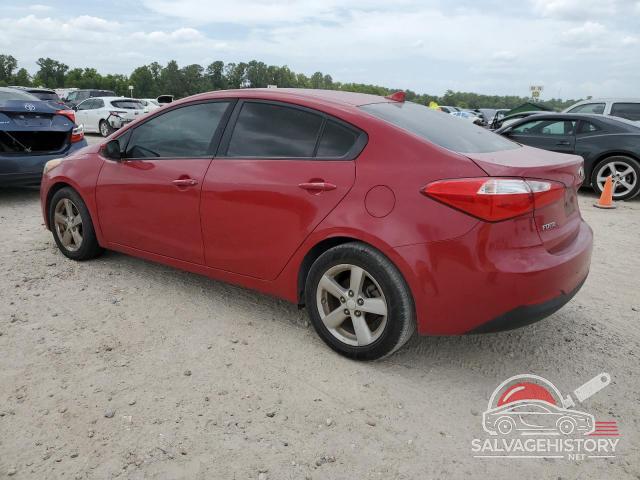 KNAFK4A65G5605396 2016 KIA FORTE photo no. 2