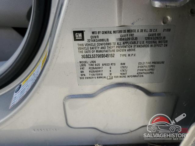 3GSCL53798S645152 2008 SATURN VUE photo no. 13
