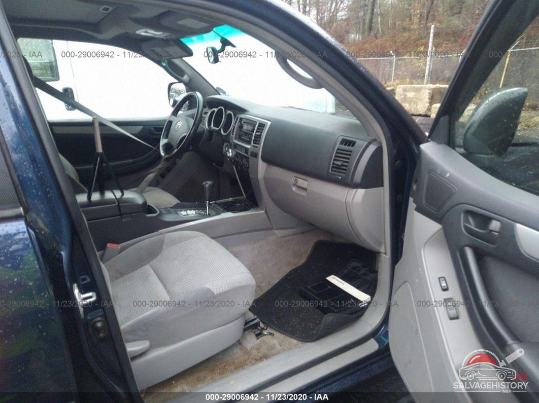 JTEBU14R858049608 2005 TOYOTA 4RUNNER photo no. 5